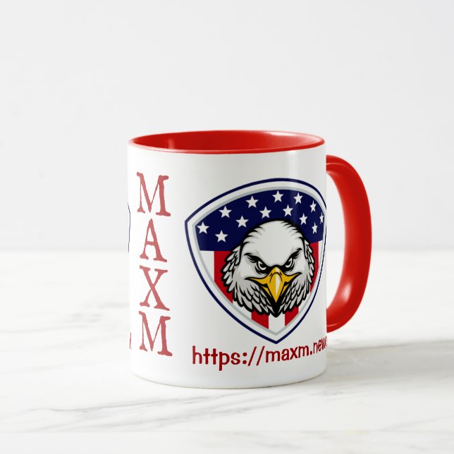 Mug MaxM café (Devant droit)