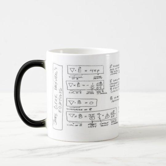 Mug Maxwell's Equations | Zazzle.ca