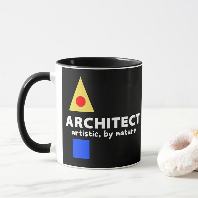 Mug Mazipoodles Architecte Artistique (Avec donut)