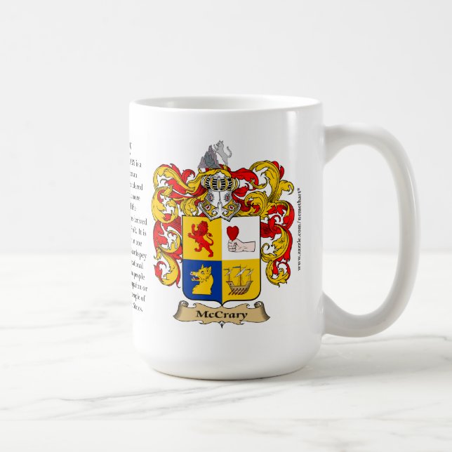 Mug McCrary, l'origine, la signification et la crête (Droite)
