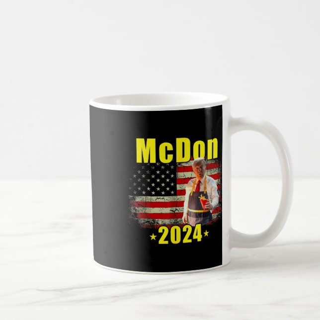 Mug Mcdon Funny Donald Trump French Fry Cooking Fries  (Droite)