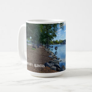 Mug McHenry, Illinois   La promenade de Fox River