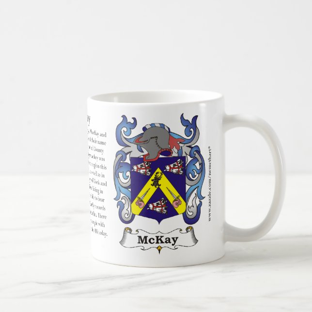 Mug McKay, l'origine, la signification et la crête (Droite)