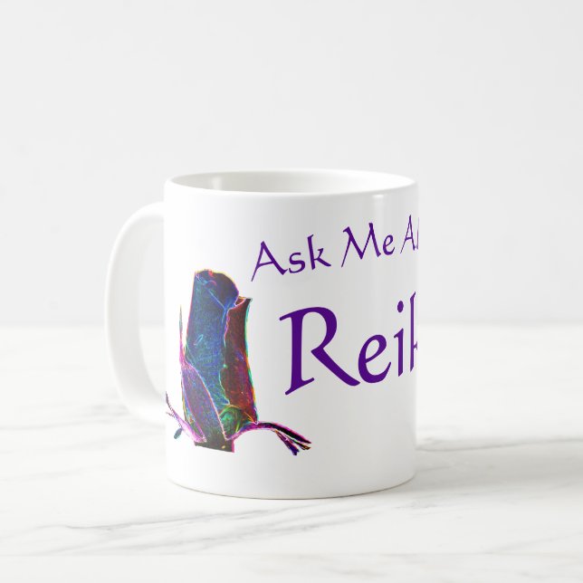 Mug Me Demander À Propos De Reiki (Devant gauche)