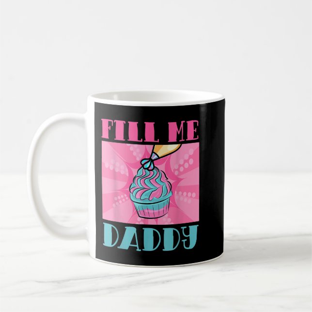 Mug Me Remplir Papa Naughty Adulte Humour Chef Batter  (Gauche)