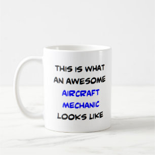 Mug mécanicien d'aéronef, génial