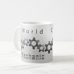 Mug Mécanicien de classe mondiale métallisé