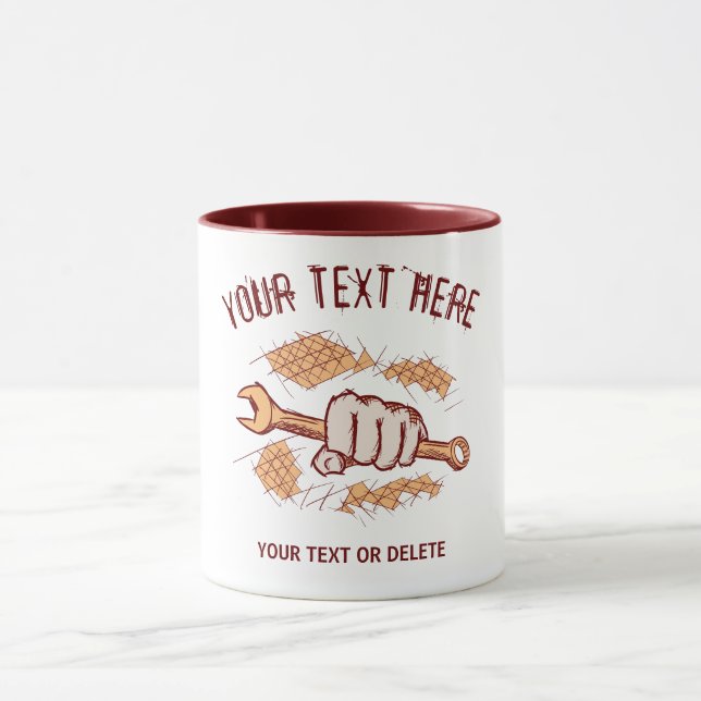 Mug Mécanicien/Technicien de l'automobile. Réparation  (Centre)