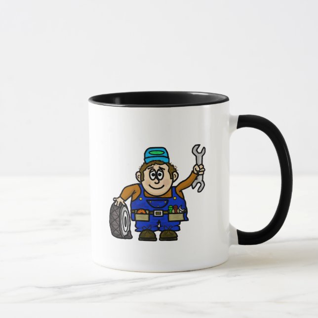 Mug Mécanique Homme (Customisez-Le !) (Droite)