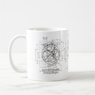 Mug Mécanisme antikythérien dessinant de la purée de c