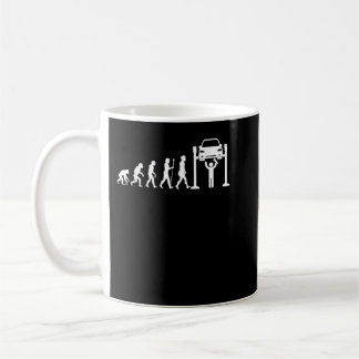 Mug Mechanic Evolution Mechanic Gift Car Mechanics Te