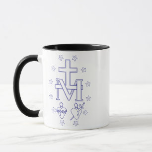 Mug Médaille de Notre-Dame de Grâces Art Fin Miraculeu
