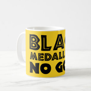 MUG MÉDALLIONS NOIRES PAS D'OR