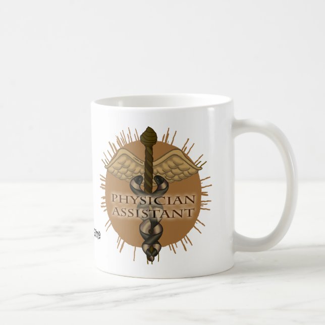 Mug Médecin Assistant Caduceus (Droite)