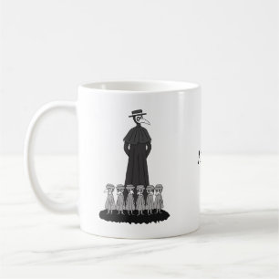 Mug Médecin de la peste avec les étudiants Enseignant 