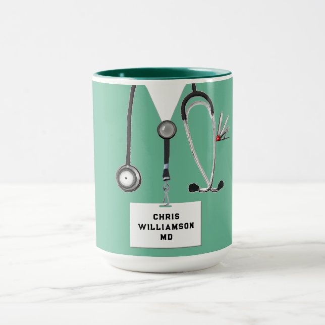 Mug Médecin drôle (Centre)