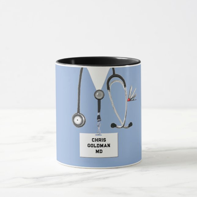 Mug Médecin drôle objet de collection (Centre)