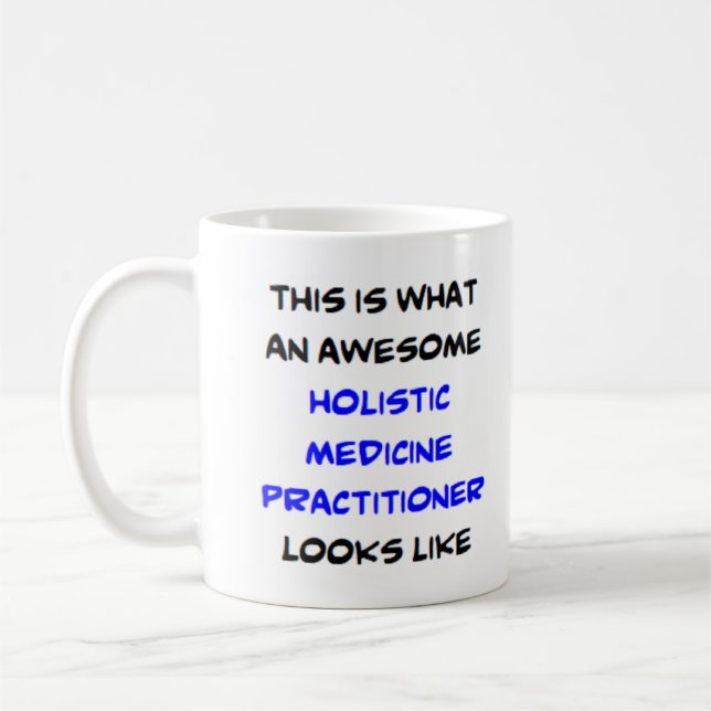 Mug médecin holistique, génial (Gauche)