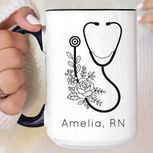 Mug Médecin Infirmière Travailleur de santé médical