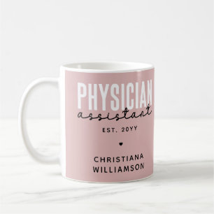 Mug Médecin personnalisé Assistant PA Graduation