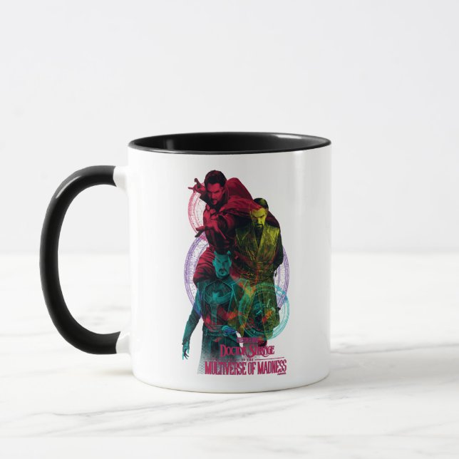 Mug Médecin Strange Alternates Overlapping Graphic (Gauche)