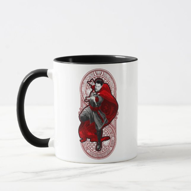 Mug Médecin Strange Mystic Art Nouveau Graphisme (Gauche)