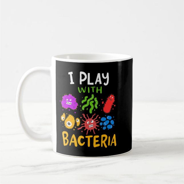 Mug médecin technologue microbiologie cadeaux amusants (Gauche)