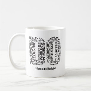 Mug Médecine ostéopathique personnalisée DO Ostéop