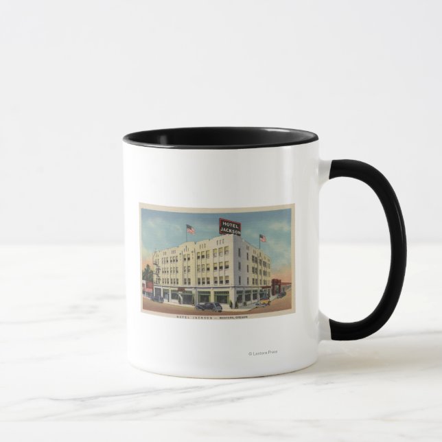 Mug Medford, Oregon - Hotel Jackson View avec Old (Droite)