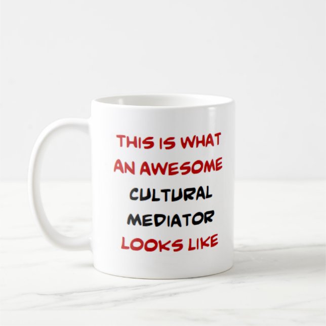 Mug médiateur culturel, génial (Gauche)