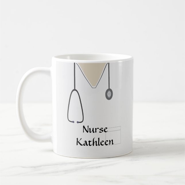 Mug Médicale Scrubs Unique Blanc (Gauche)