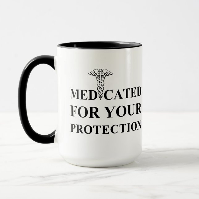 Mug Médicé Pour Votre Protection (Gauche)