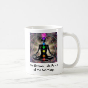 Mug Méditation, force de la vie du matin…