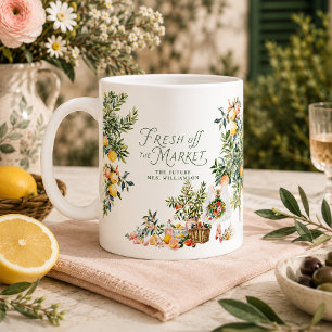 Mug Méditerranéen Frais du Marché Enterrement de Vie d