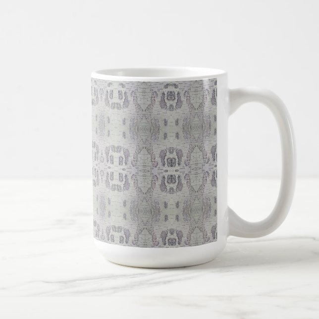 Mug Medium Birch Tree Bark Patterned (Droite)