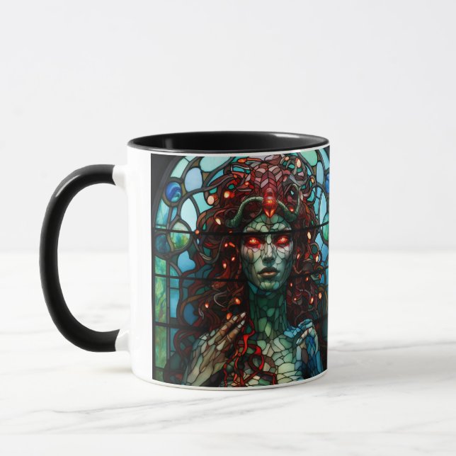 Mug Medusa - Vitrail Style Tiffany (Gauche)