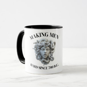 MUG MÉDUSE, RENDANT LES HOMMES DURS DEPUIS 700 AV. J.-