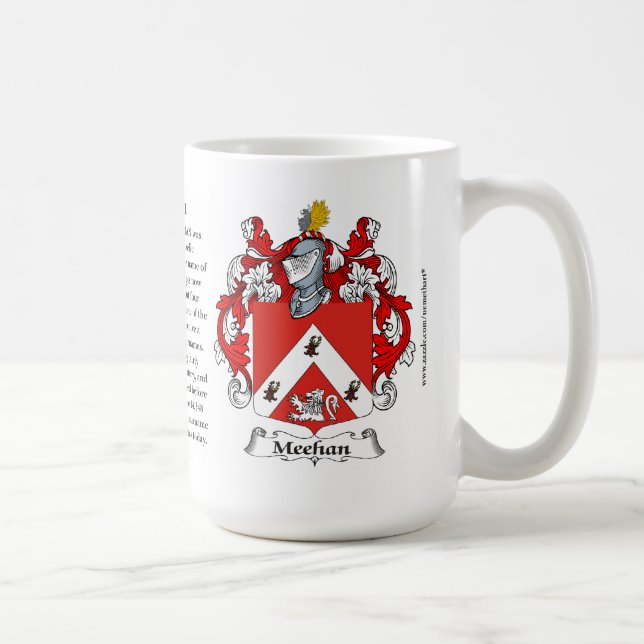 Mug Meehan, l'origine, la signification et la crête (Droite)