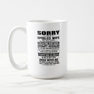 Mug Méfiez-vous de la bête dans mon mari - Humoristiqu