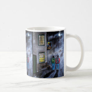 Mug Méfiez-vous de la Lune Peinture d'Alfred Fox