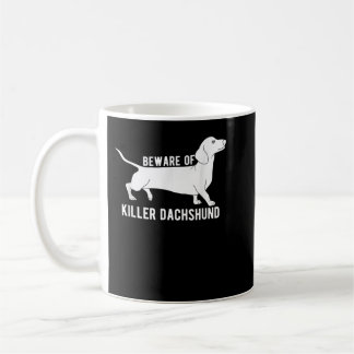 Mug Méfiez-Vous Du Tueur Dachshund T-Shirt