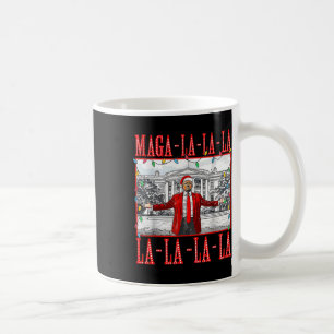 Mug Mega La La Christmas Père Noël Funny Trump Xmas Pa