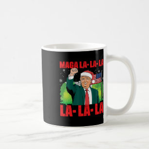 Mug Mega La La Donald Trump Potus 47 Mauvais Noël
