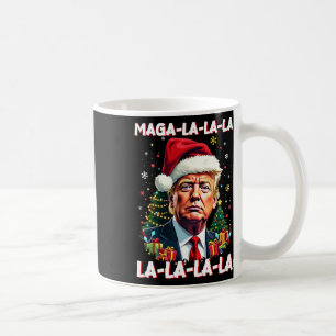 Mug Mega La La Donald Trump Potus 47 Mauvais Noël
