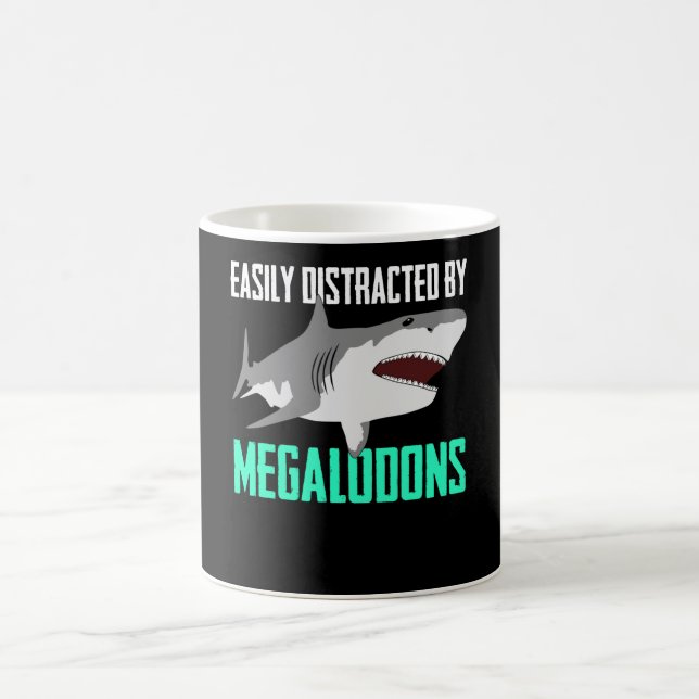 Mug Megalodon Plaisanter Avec Le Requin (Centre)