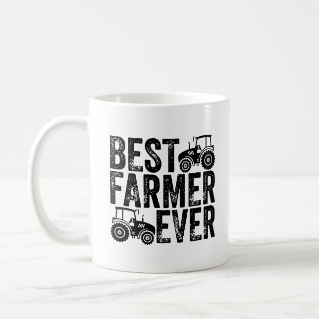 Mug Meilleur Agriculteur jamais - Amateurs d'agricultu (Gauche)
