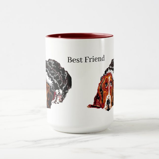 Mug : Meilleur ami Basset HoundDog (Centre)