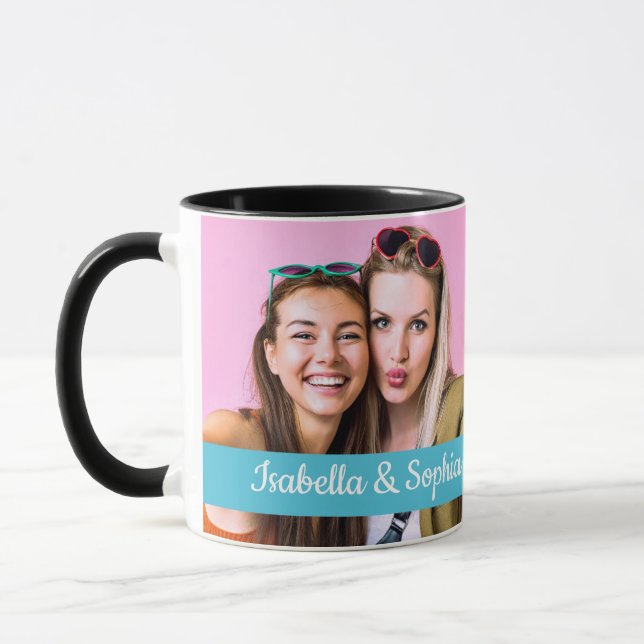 Mug Meilleur Ami Depuis moderne deux images modèle BFF (Gauche)