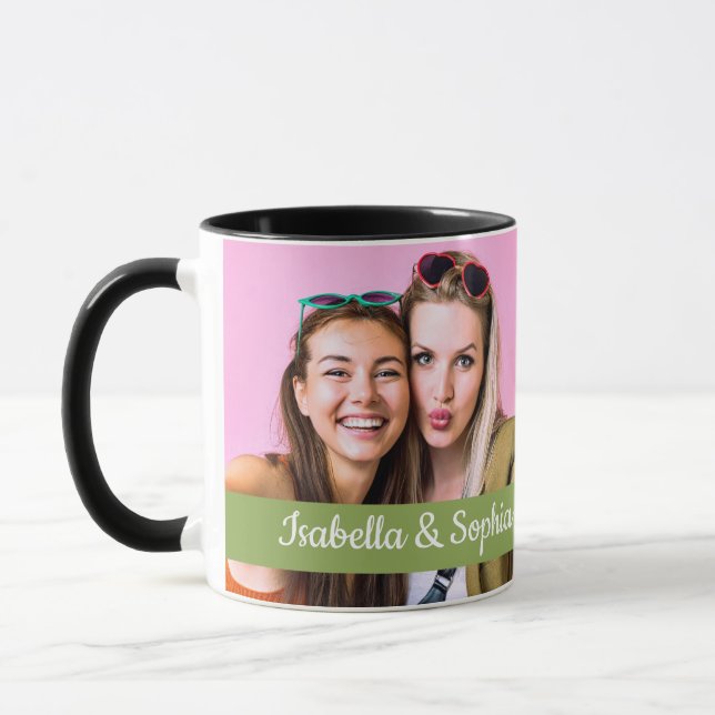 Mug Meilleur Ami Depuis moderne deux images modèle BFF (Gauche)