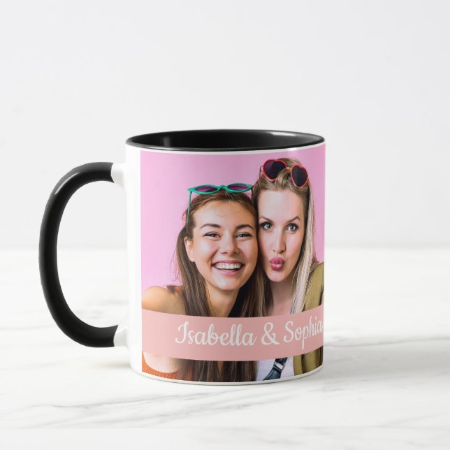 Mug Meilleur Ami Depuis moderne deux images modèle BFF (Gauche)